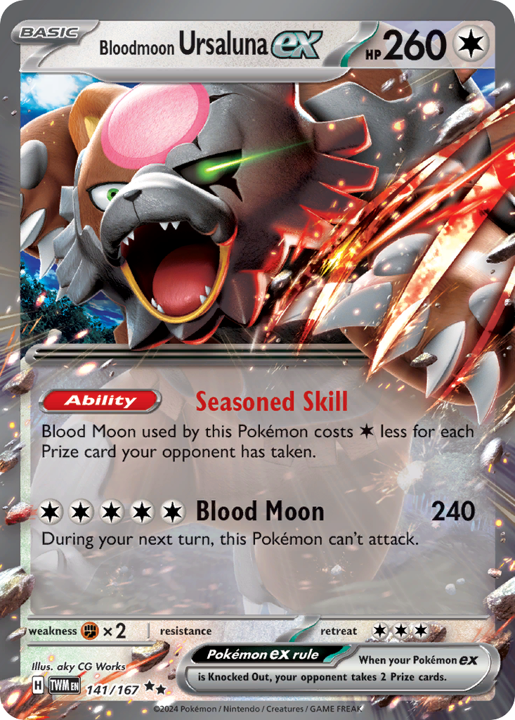 Bloodmoon Ursaluna ex Twilight Masquerade
