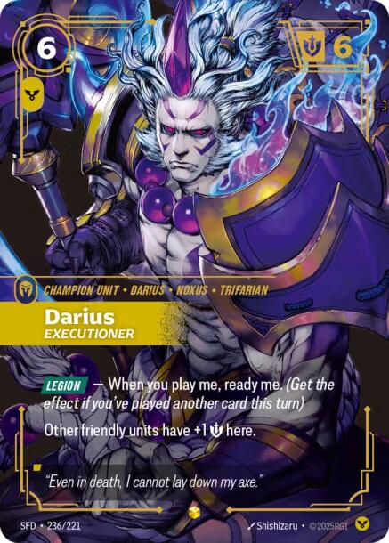 Darius, Executioner (Overnumbered)