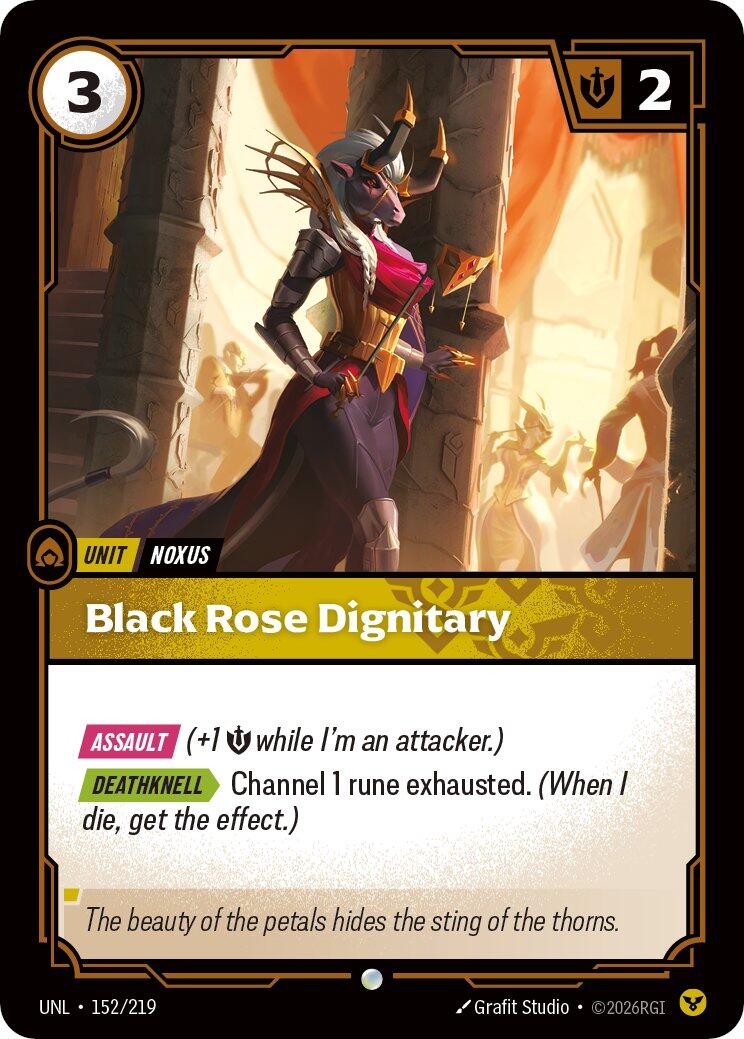Black Rose Dignitary