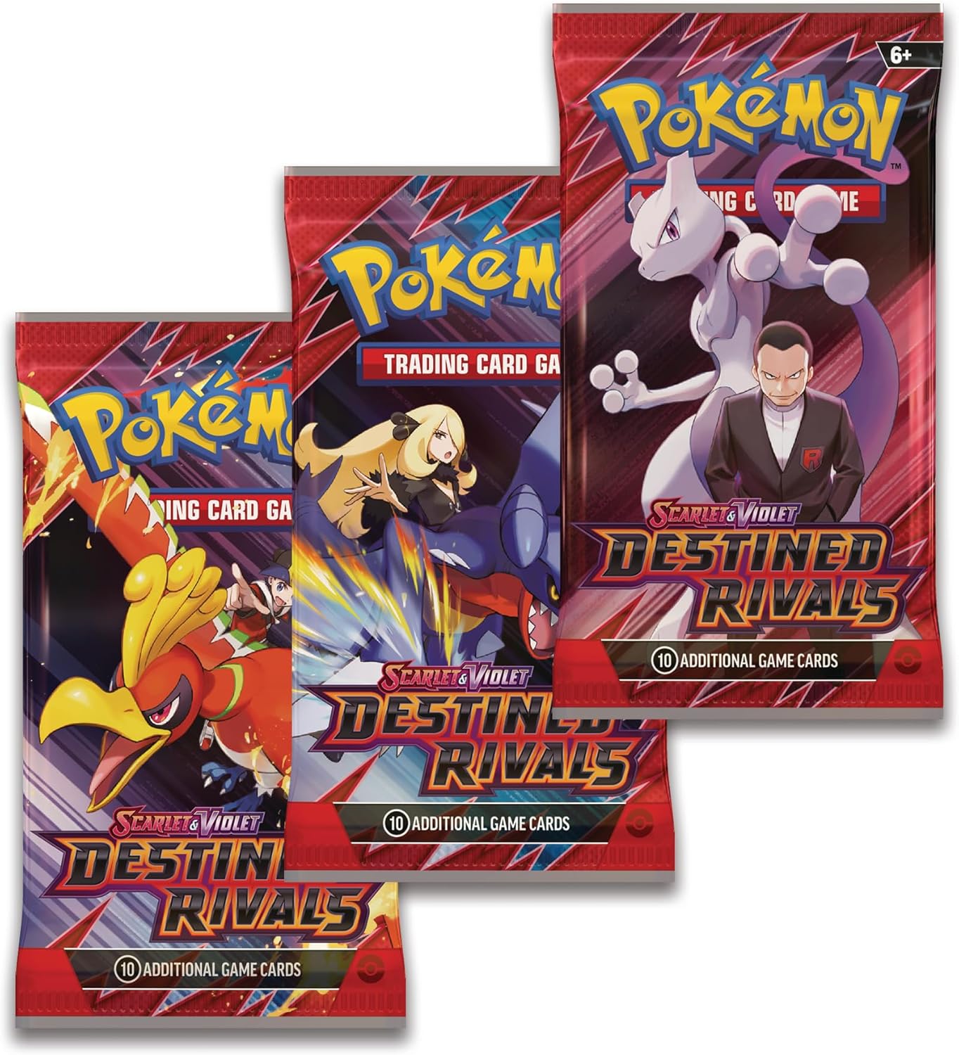 Pokemon TCG Destined Rivals - 3 Pack Blister