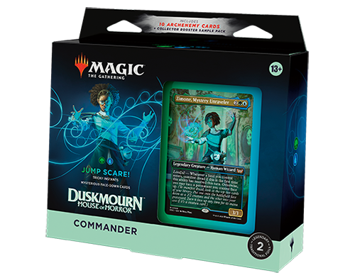 MTG Duskmourn House of Horrors Commander Deck 3 precon 100 cartas Magic the Gathering - Lofty TCG Monterrey