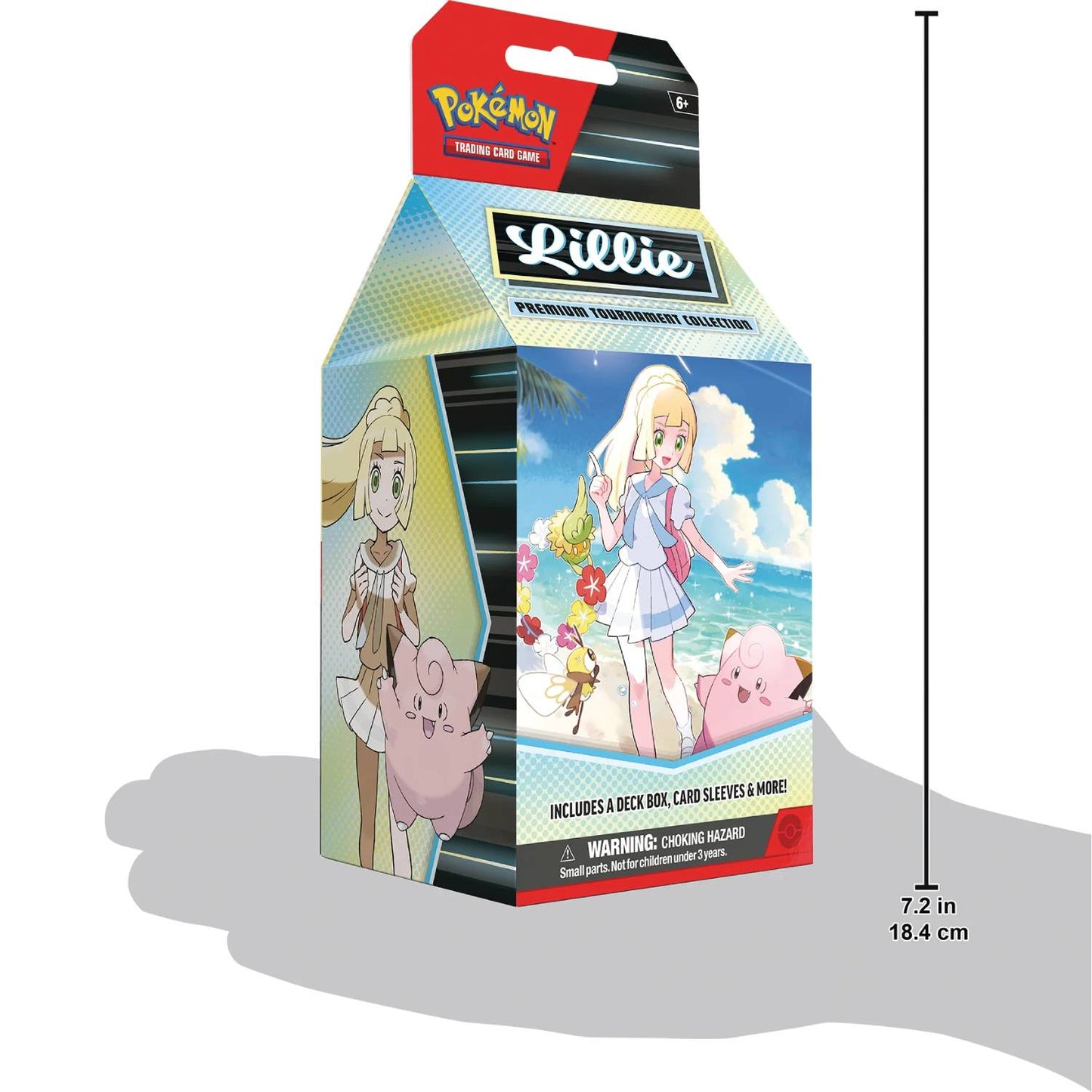 Pokemon TCG - Lillie Premium Tournament Collection tamaño