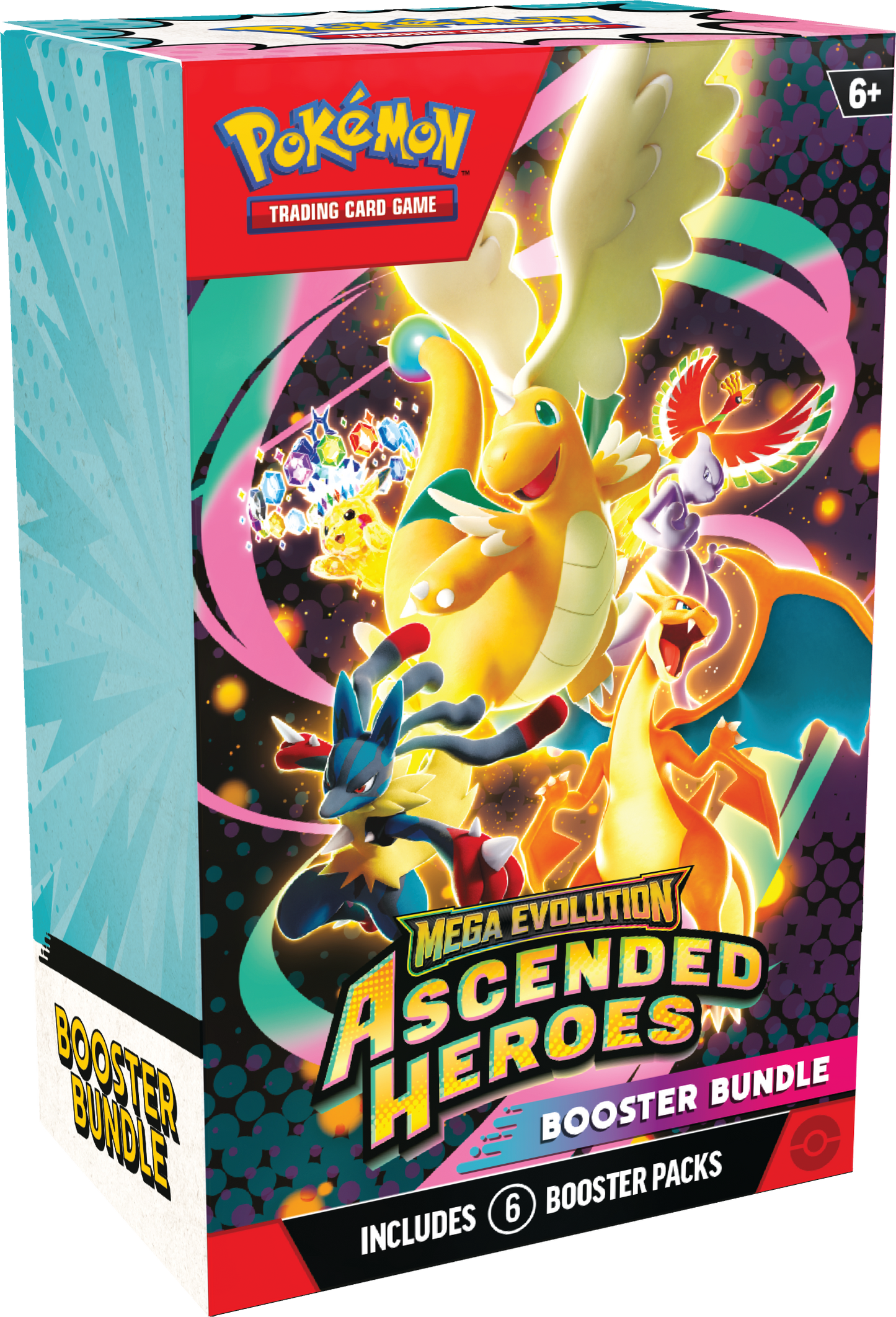 Pokemon TCG Mega Evolution Ascended Heroes Booster Bundle 6 sobres English Edition - Lofty TCG Monterrey