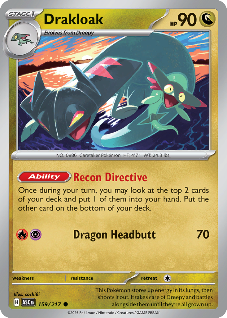 Drakloak Ascended Heroes