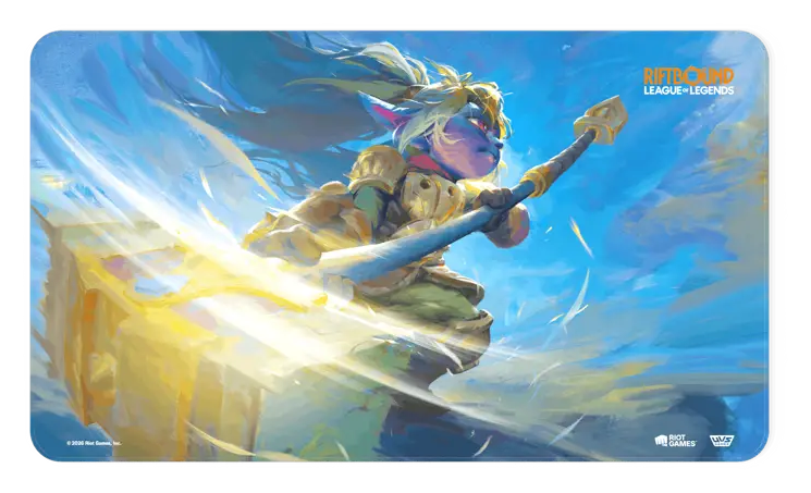 Playmat: Riftbound - Unleashed - Poppy, Keeper of the Hammer