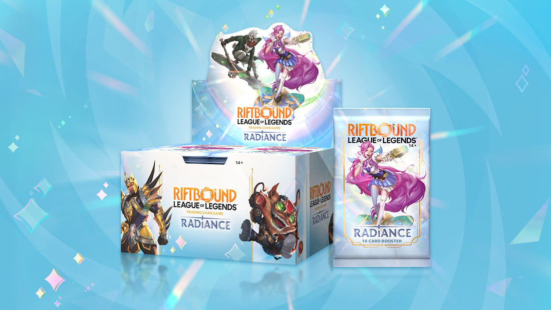 Booster display de Riftbound Radiance