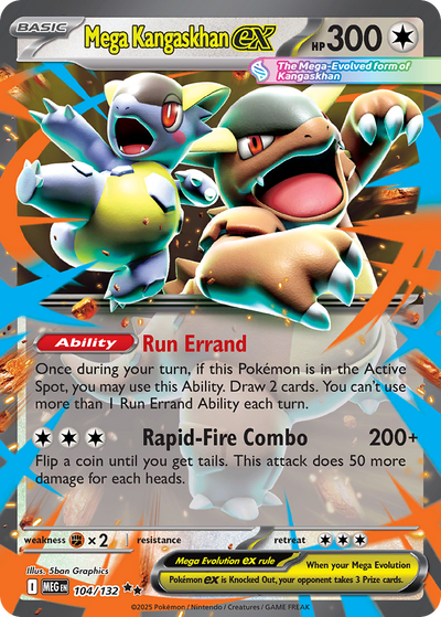 Mega Kangaskhan ex · Mega Evolution (104/132)