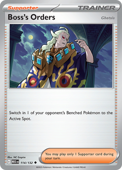 Boss's Orders · Mega Evolution (114/132)
