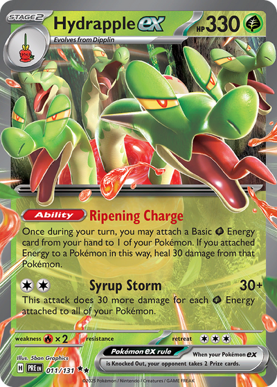 Hydrapple ex · Prismatic Evolutions (11/131)