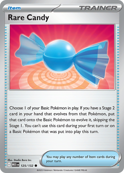Rare Candy · Mega Evolution (125/132)