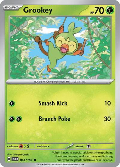 Grookey · Twilight Masquerade (14/167)