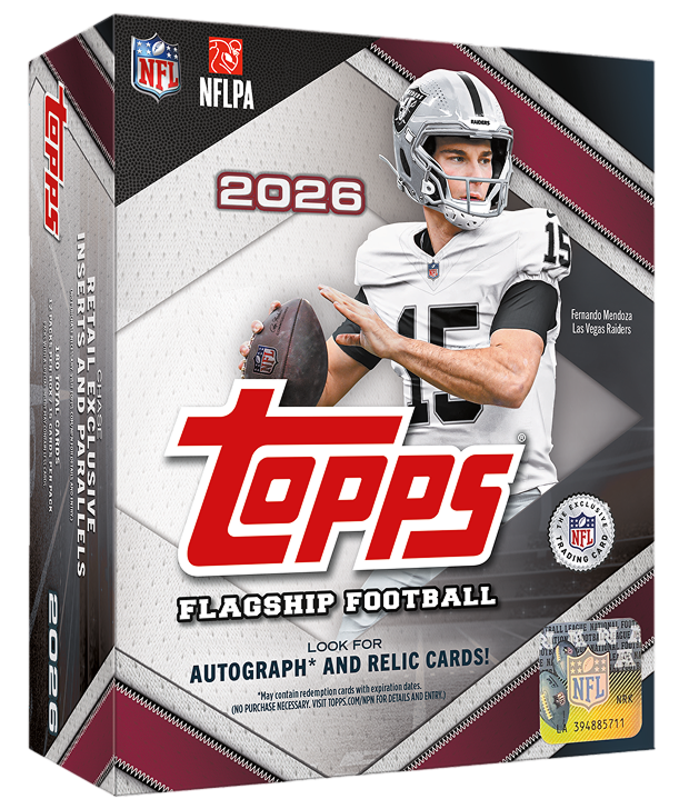 2026 Topps Flagship Football Mega Box NFL