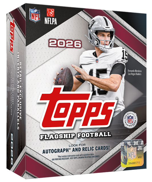 2026 Topps Flagship Football Mega Box NFL