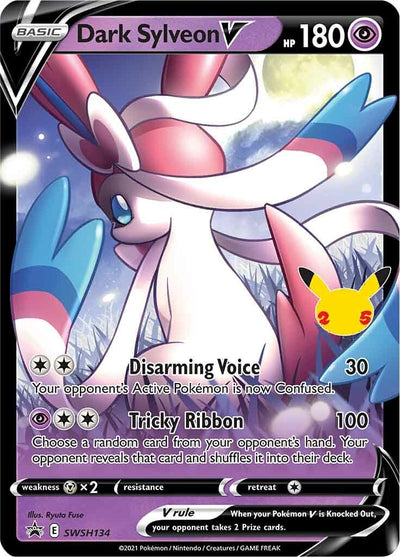 Dark Sylveon V - SWSH134 [SWSD]