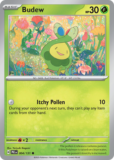 Budew · Prismatic Evolutions (4/131)
