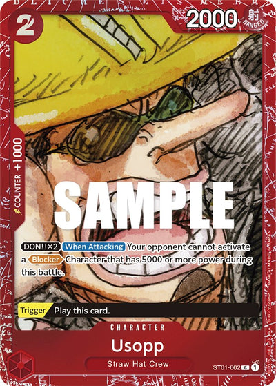 Usopp (Premium Card Collection -ONE PIECE FILM RED Edition-) [OP-PR - ST01-002]