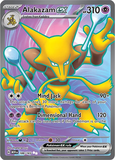 Alakazam ex - 188/165 [MEW]