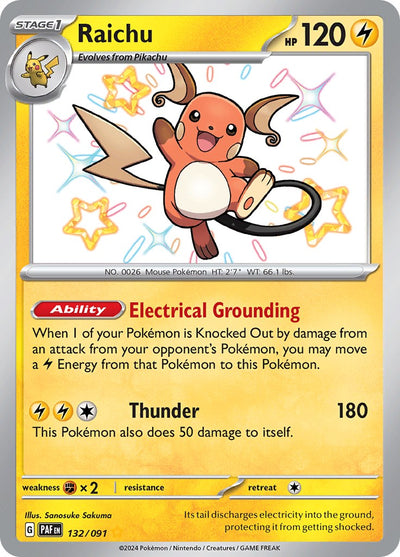 Raichu - 132/091 [PAF]