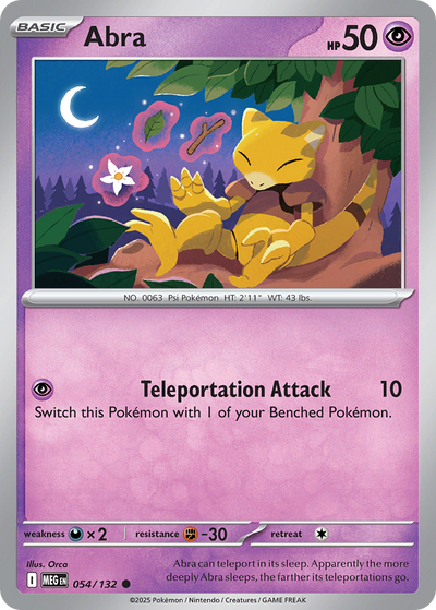 Abra · Mega Evolution (54/132)