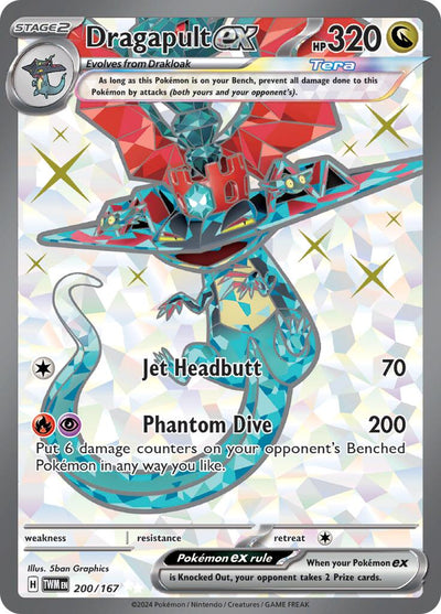 Dragapult ex - 200/167 [TWM - 200/167]