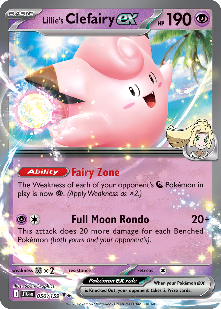Lillie's Clefairy ex Journey Together