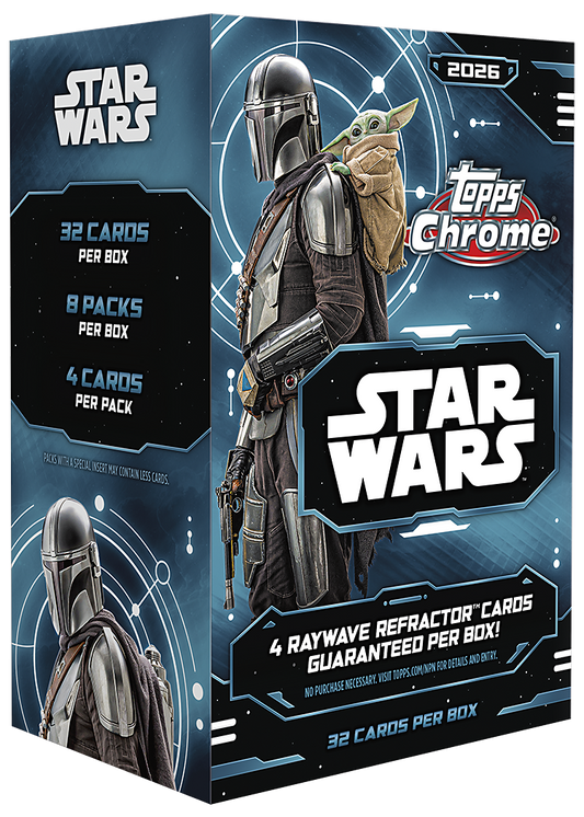 2026 Topps Chrome Star Wars Value Box