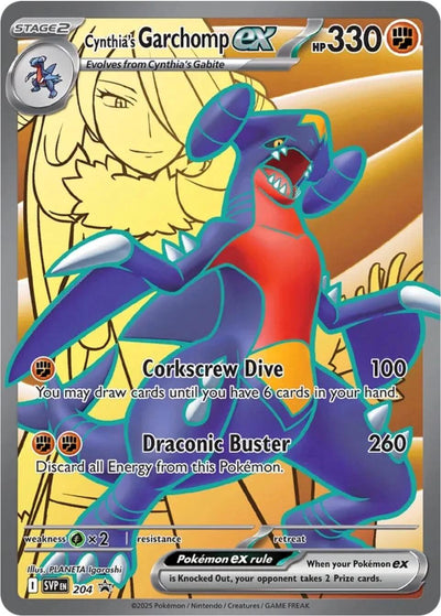 Cynthia's Garchomp ex [SVP - 204]