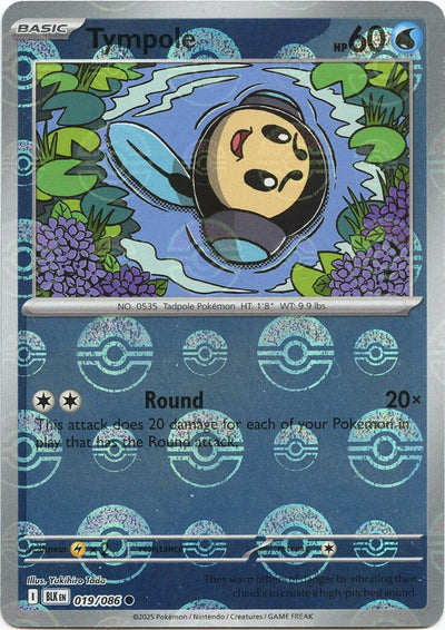 Tympole (Poke Ball Pattern) [BLK - 019/086]