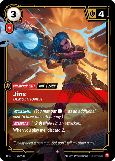 Jinx, Demolitionist [OGN - 030/298]