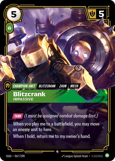 Blitzcrank, Impassive [OGN - 067/298]