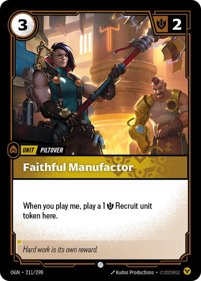 Faithful Manufactor [OGN - 211/298]