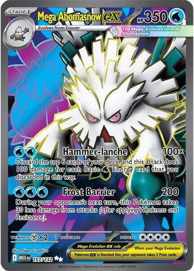 Mega Abomasnow ex - 157/132 [MEG - 157/132]