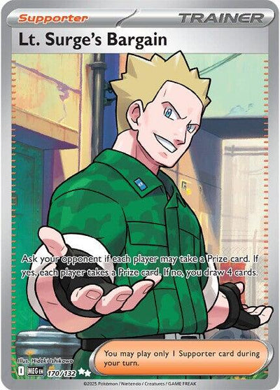 Lt. Surge's Bargain - 170/132 [MEG - 170/132]