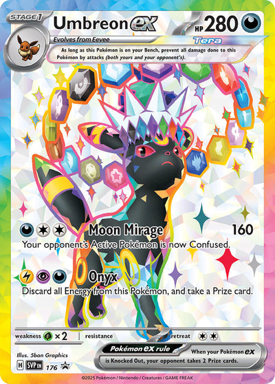 Umbreon ex - 176 [SVP - SVP 176]