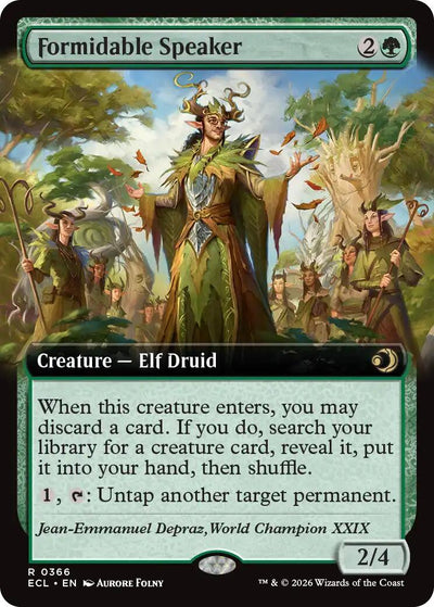 Formidable Speaker (Extended Art) [ECL - 366]