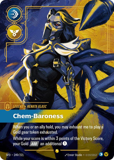 Renata Glasc, Chem-Baroness (Overnumbered) [SFD - 249/221]