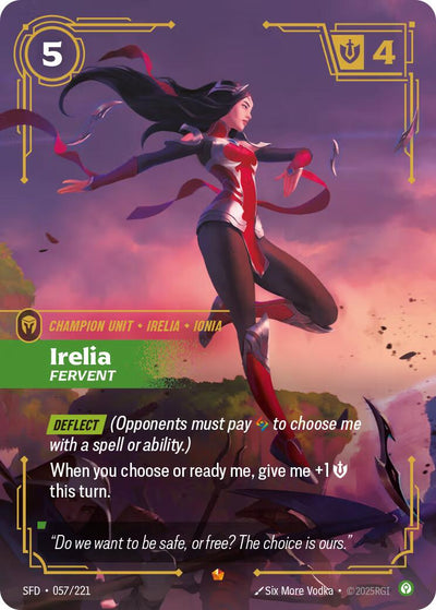 Irelia, Fervent [SFD - 057/221]