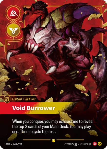 Rek'sai, Void Burrower (Overnumbered)