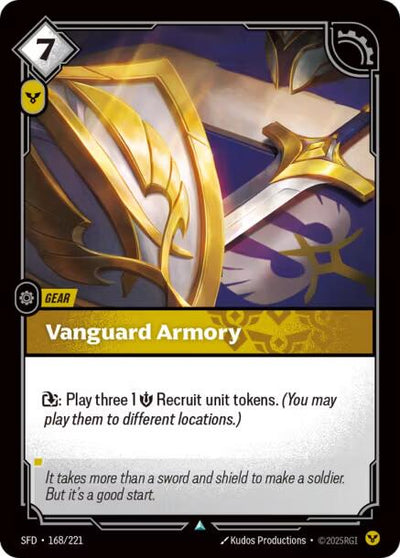 Vanguard Armory [SFD - 168/221]