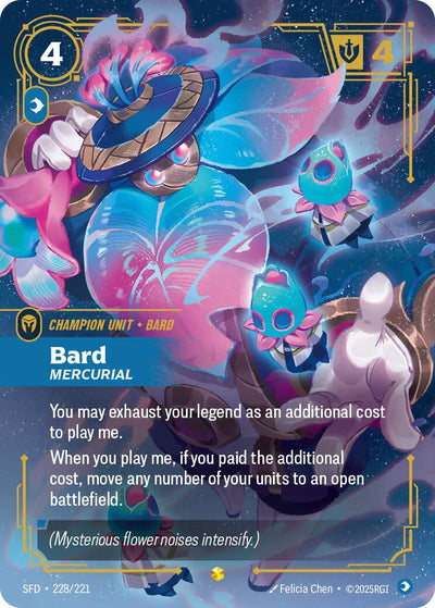 Bard, Mercurial (Overnumbered) [SFD - 228/221]