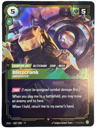 Blitzcrank, Impassive [OPP - 067/298]