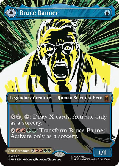 Bruce Banner (Borderless) (0390) [MSH - 390]