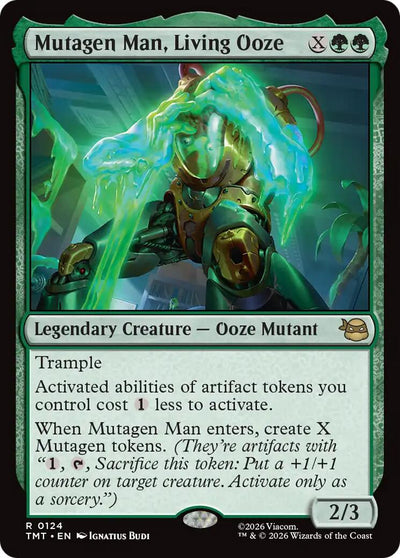 Mutagen Man, Living Ooze [TMT - 124]