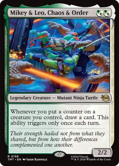 Mikey & Leo, Chaos & Order [TMT - 158]