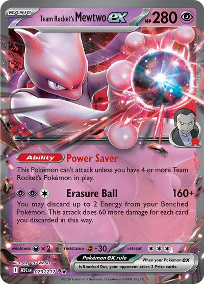 Team Rocket's Mewtwo ex - 079/217 [ASC - 079/217]