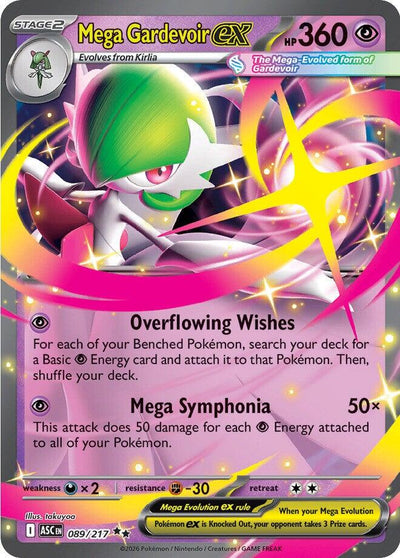 Mega Gardevoir ex [ASC - 089/217]
