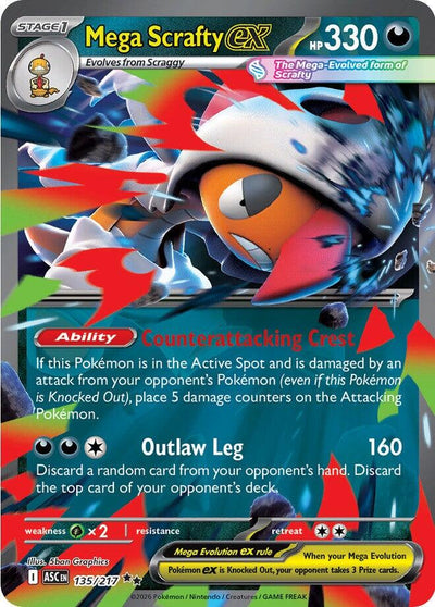 Mega Scrafty ex - 135/217 [ASC - 135/217]