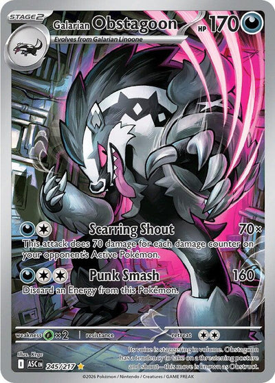 Galarian Obstagoon - 245/217 [ASC - 245/217]