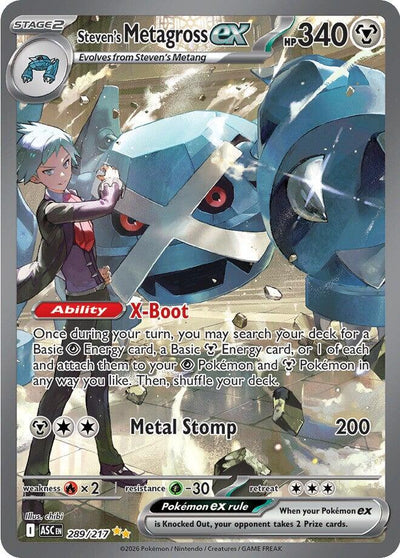 Steven's Metagross ex [ASC - 289/217]