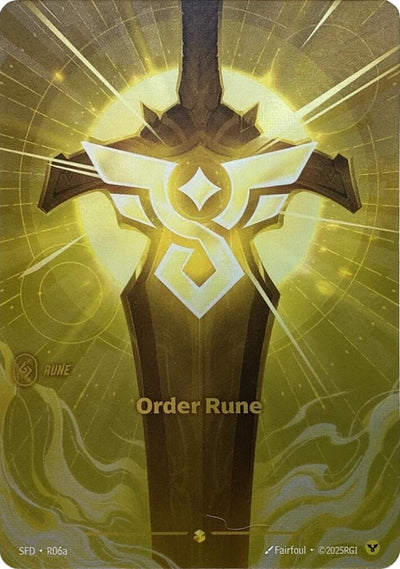 Order Rune (R06a) [SFD - R06a]